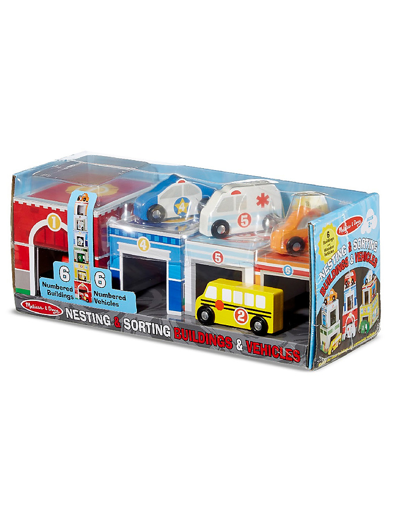 melissa and doug nesting cars